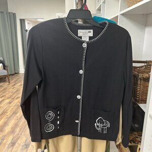 Vintage Studio G Genuine Jacket, Size Medium